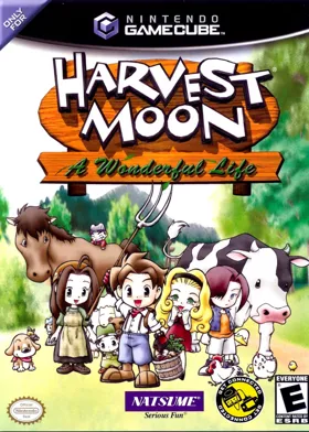 Harvest Moon - A Wonderful Life box cover front